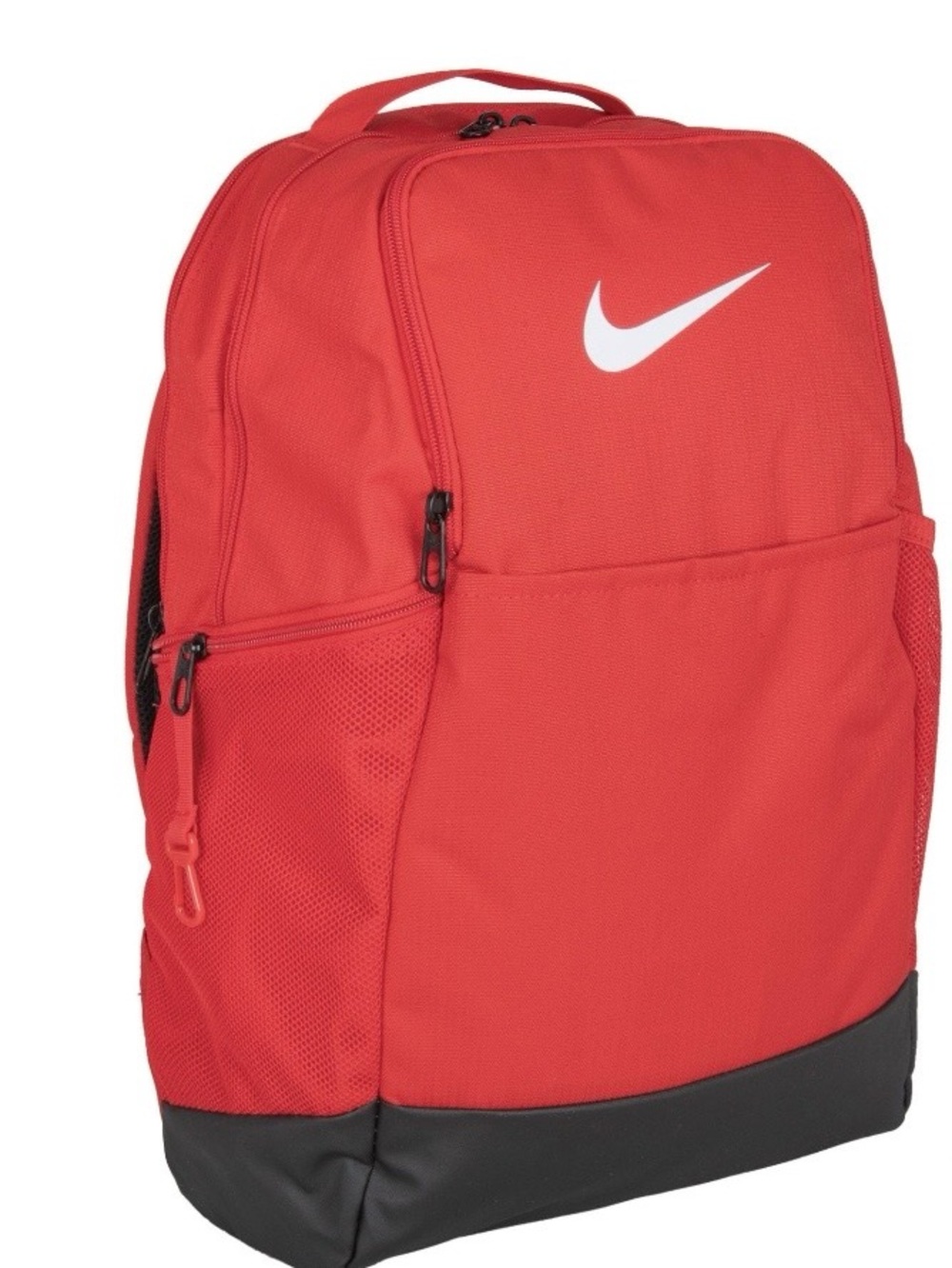 NIKE Brasilia 9.5 Training Backpack Red & Black Athletic Bag NEW
